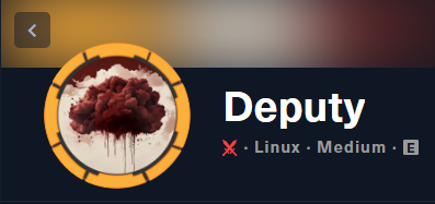 Nmap results for Deputy