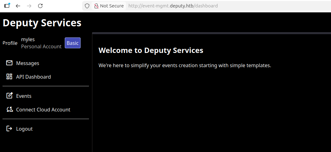 Authenticated session JWT visible in browser