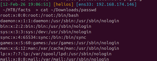 LFI path traversal confirmed via the admin media endpoint
