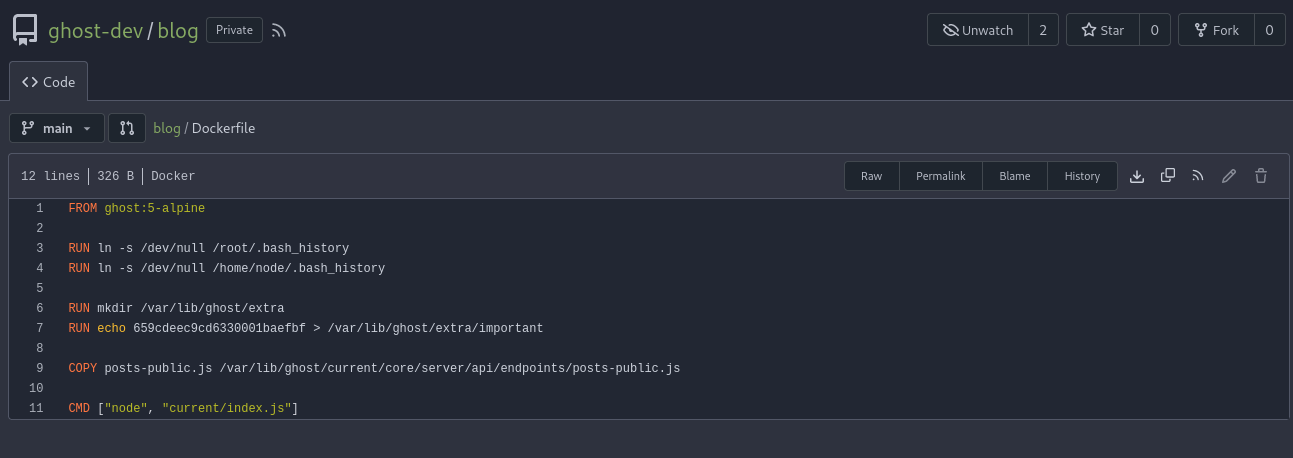 API endpoint documentation or route definition