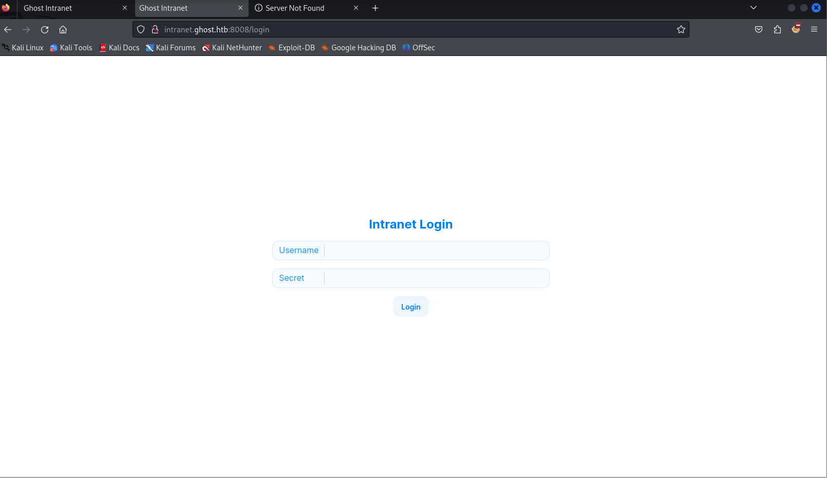LDAP injection attempt with wildcard in username