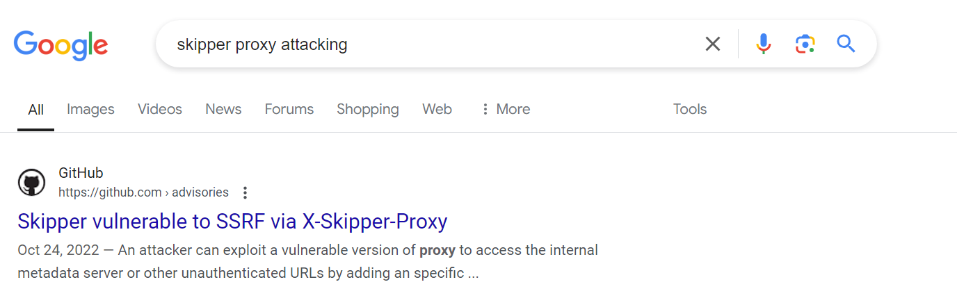 CVE-2022-38580 advisory — SSRF via X-Skipper-Proxy header