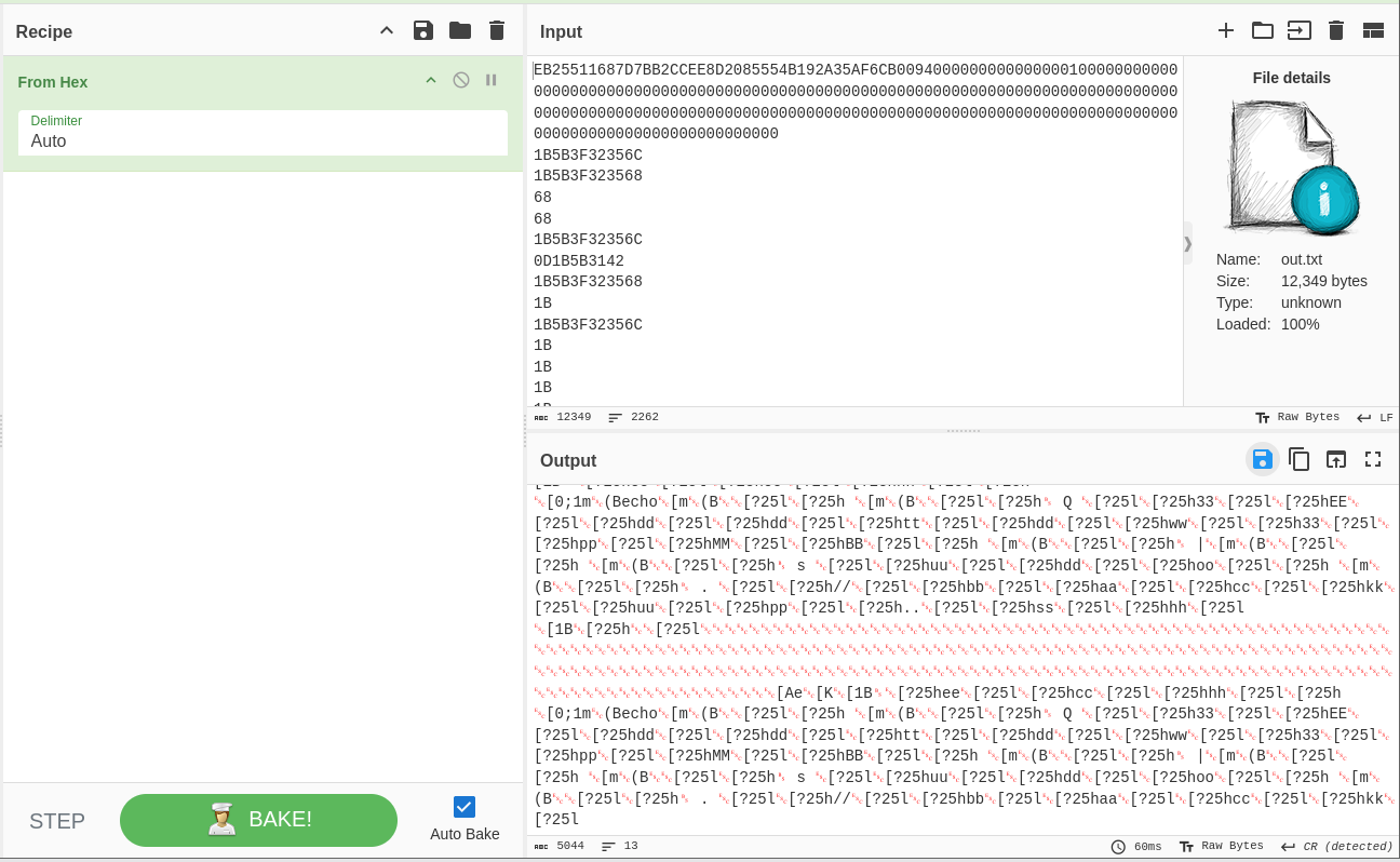 Further analysis of the root binary