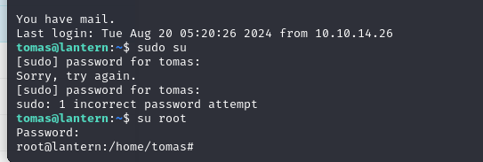 Root shell obtained via the identified binary vulnerability