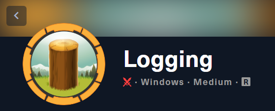 Nmap output for the Logging DC