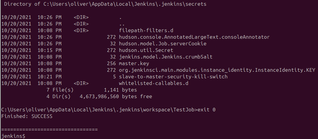 Encoding hudson.util.Secret as Base64 for exfiltration