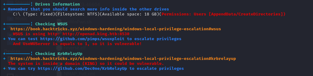 SharpWSUS configuration being fixed