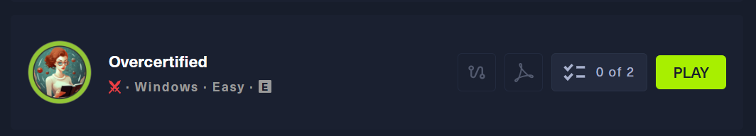 Nmap output confirming certified.htb domain controller