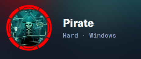 Nmap scan of pirate.htb DC01