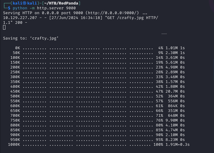 crafty.jpg and ha1ks_creds.xml staged in woodenk’s home directory