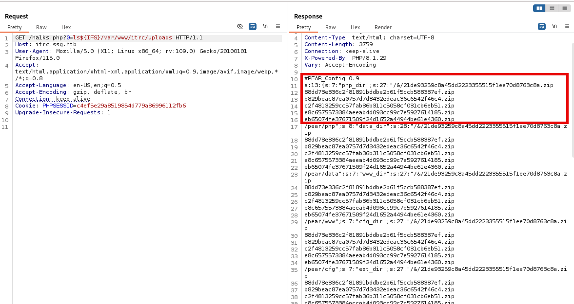Zip files containing public keys and HAR data